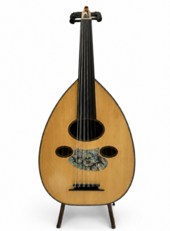 Профессиональный арабский уд 2023 (Oud) — орех, ель, 60 см, уценка
